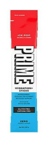Prime Hydration Stick Pack, Ice Pop, 9.7g, 6 Count