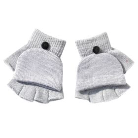 Warm Plush Thick Warm Baby Gloves Winter Plus Velvet Mittens Children Kid Coral Fleece Full Finger Gloves For 1-4Y Kids Gloves (Color: R Style 16, Ships From: China)