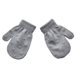 Warm Plush Thick Warm Baby Gloves Winter Plus Velvet Mittens Children Kid Coral Fleece Full Finger Gloves For 1-4Y Kids Gloves (Color: AA Style 24, Ships From: China)