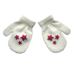 Warm Plush Thick Warm Baby Gloves Winter Plus Velvet Mittens Children Kid Coral Fleece Full Finger Gloves For 1-4Y Kids Gloves (Color: U Style 19, Ships From: China)